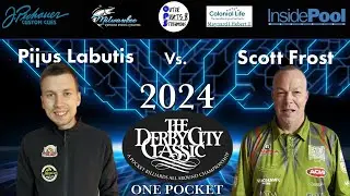2024  Derby City Classic   One Pocket Pijus Labutis vs Scott Frost