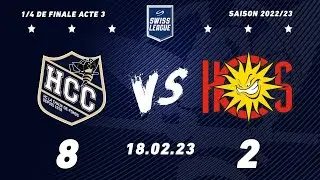 18 février 2023 HC La Chaux-de-Fonds – HC Sierre (8-2)