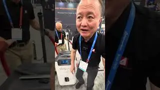 Jack Xu demos the Baby Gyro Air G‑200H! 110&rdquo; static, 165 CFM! #GyroAir #HarveyTools #AWFS2025