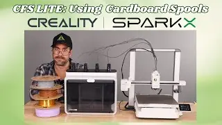 Creality SparkX i7: Using Cardboard Spools - do they work?