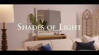Antique White Taper & Flare Mirror - Square Mirror (Resin Frame) | Shades of Light
