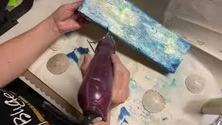 Canvas Re-Do; mixed media