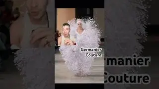 Thank you for the serotonin boost 🥳🌀 Germanier Couture Spring 2025 #fashion #review #couture #drag