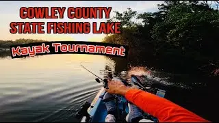 Cowley County State Fishing Lake Kayak Tournament