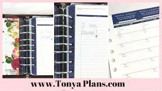 How I use the Franklin Covey Ring-Bound Pouch Pagefinder and Weekly Compass