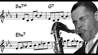 Blue Bossa - Dexter Gordon Solo Transcription in C