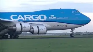 KLM -Martinair Boeing 747-4F PH-CKC New livery & Turkish Airliner Boeing 787 -9 and more @AMS