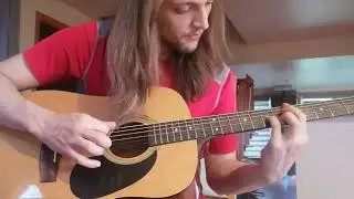 Space knight yields (live accoustic guitar performance)