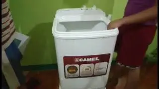 UNBOXING CAMEL SINGLE TUB WASHING MACHINE