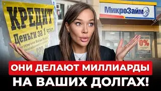 Срочно смотри, если не хочешь впасть в долговую яму/ Как люди зарабатывают на микрозаймах?