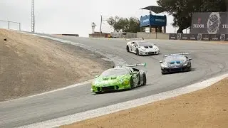 The Corkscrew at Laguna Seca - The Tudor United Sportscar Championship