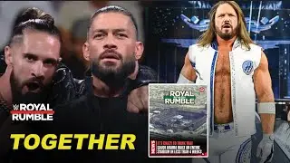 Roman Reigns And Seth Rollins Winning Royal Rumble 2026, Aj Styles Retirement Update.