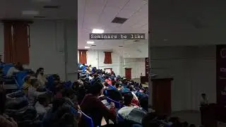 Seminars at college