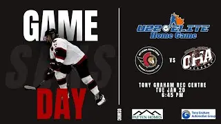 2026/01/20 - 6:45 PM : Ottawa Senators WHC  vs  OHA  (OWHA U22 Elite - Regular Season)