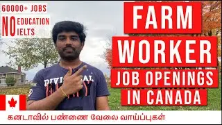 Canada Farm Worker unskilled jobs openings| Primary Agriculture | கனடாவில் பண்ணை வேலை வாய்ப்புகள்