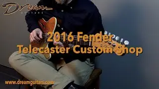 2016 Fender Thinline Telecaster Custom Shop, Tasmanian Blackwood & Koa
