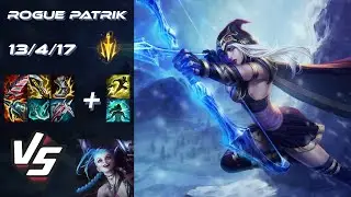 Rogue Patrik BOTTOM Ashe vs Jinx - EU Challenger Patch 25.22