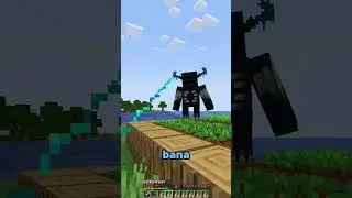 Minecraft'ta Golem Bana Yardım Etti !! #shorts