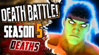 DEATH BATTLE! Season 5 Endings - COMPILATION