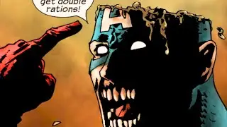 Magneto humbles Zombie Captain America - Marvel Zombies