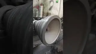 Scrubber wire drawing machine