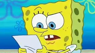 Spongebob Squarepants - Spongebob's Invitation