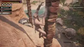 Conan Exiles solo a world Boss for skeleton keys