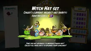 Angry Birds 2 Halloween Event: Get the Witch Hat Set in Tower of Fortune!