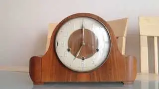 SMITHS WESTMINSTER CHIME MANTLE CLOCK WITH FLOATING BALANCE