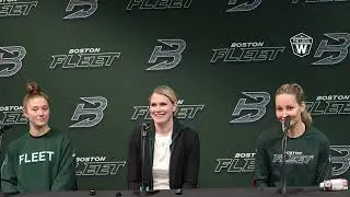NY Sirens vs Boston Fleet Post Game With Aerin Frankel, Susanna Tapani & Head Coach Courtney Kessel