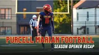 Purcell Marian Cavaliers Football season opener Highlight recap video!