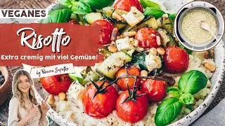 Risotto Rezept mit mediterranem Gem&uuml;se - So einfach gelingt das Italienische Grundrezept Vegan ♡