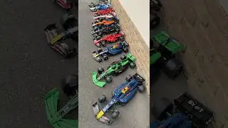 LEGO Technic all formula 1 1/8 scale and more ! #automobile #tutorial #lego #f1 #toys #formula1