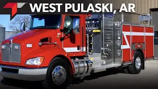 West Pulaski, Arkansas, Toyne Pumper Fire Apparatus Delivery