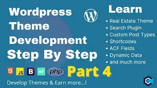 Wordpress Theme Development Tutorial Part 4 | Develop Wordpress Theme in Hindi / Urdu