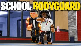 I Got An ADMIN BODYGUARD In Roblox Fight in A School