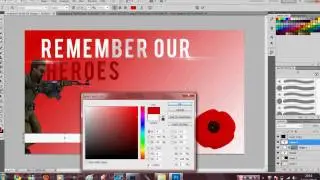 SGFX Remembrance Day Special - Speed Art
