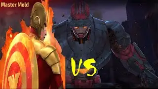 CAPTAIN AMERICA PHOENIX VS MASTER MOLD | CAPTAIN AMERICA GBR | MARVEL FUTURE FIGHT