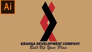 Adobe Illustrator Design || Creative construction logo design #Creative_construction_logo