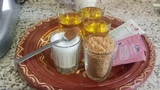 بدقيق القمح بلا بيض ولا زبدة سرها في طيابها وطريقتها.بنينة اقتصادية اسهل منها ما كاين