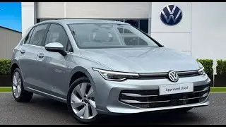 Approved Used Volkswagen Golf Style 1.5 TSI eHybrid 204PS in Silver | KM75BTZ | Wrexham Volkswagen