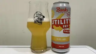 UTILITY FRY 2 | Cali IPA | Banks Brewing, Seaford, Victoria, Australia | Craft Beer Live Review