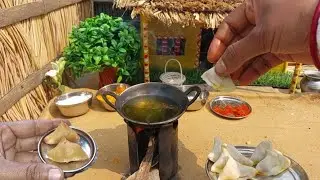 mini samosa # mini kitchen aloo samosa # Puja vlogars mini kitchen &hearts;️ 😋