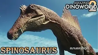 amazing Dinoworld 2 spinosaurus screen time