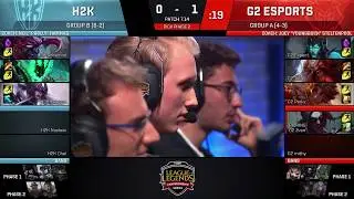 G2 vs H2K (LCS EU 2017s Неделя 7) игра 2