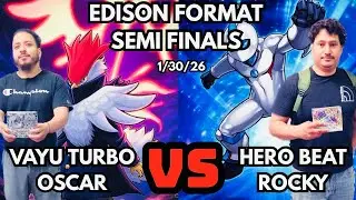 Полуфиналы в формате Эдисона: Vayu Turbo против Hero Beat!