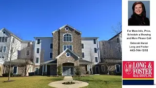 4800 WATER PARK DR #F, BELCAMP, MD Presented by Deborah Harari.