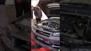 Nismo R34 GTR with R4 Spec engine is the main event 😉 #nismo #R34GTR #RB26