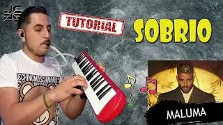 Maluma - Sobrio// TUTORIAL MELODICA 🎹// Aprende a tocar Sobrio de Maluma en Mel&oacute;dica