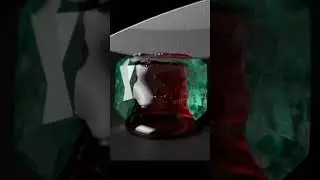 Emerald or Blood? 💚🩸 #visualasmr #jellycut #satisfying #shorts #asmr #smartphone #powderysoftice